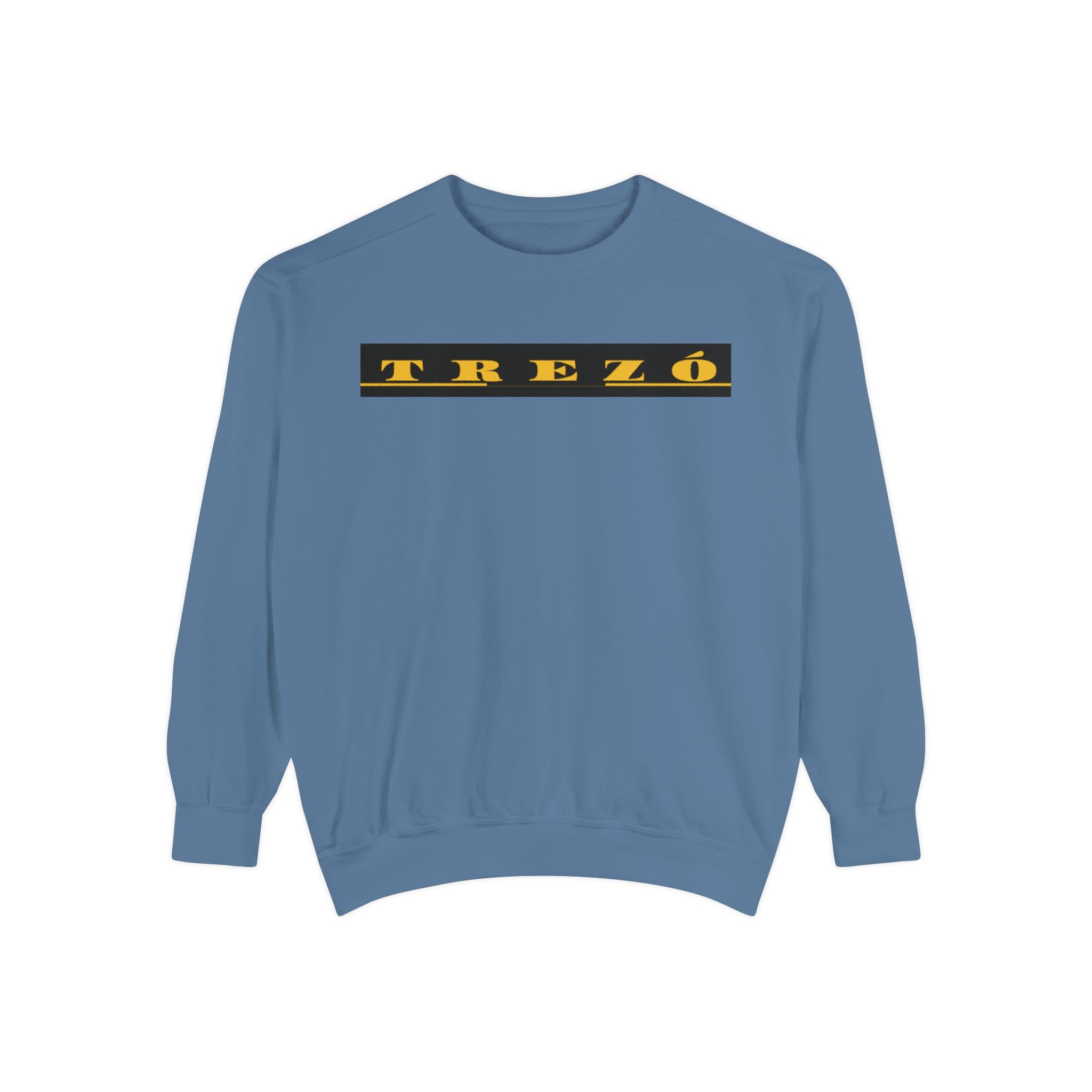 Stylish Unisex Garment-Dyed Sweatshirt - Cozy Casual Wear, Trezó Design, Perfect for Fall Fashion, Unique Gift Idea, Everyday Comfort