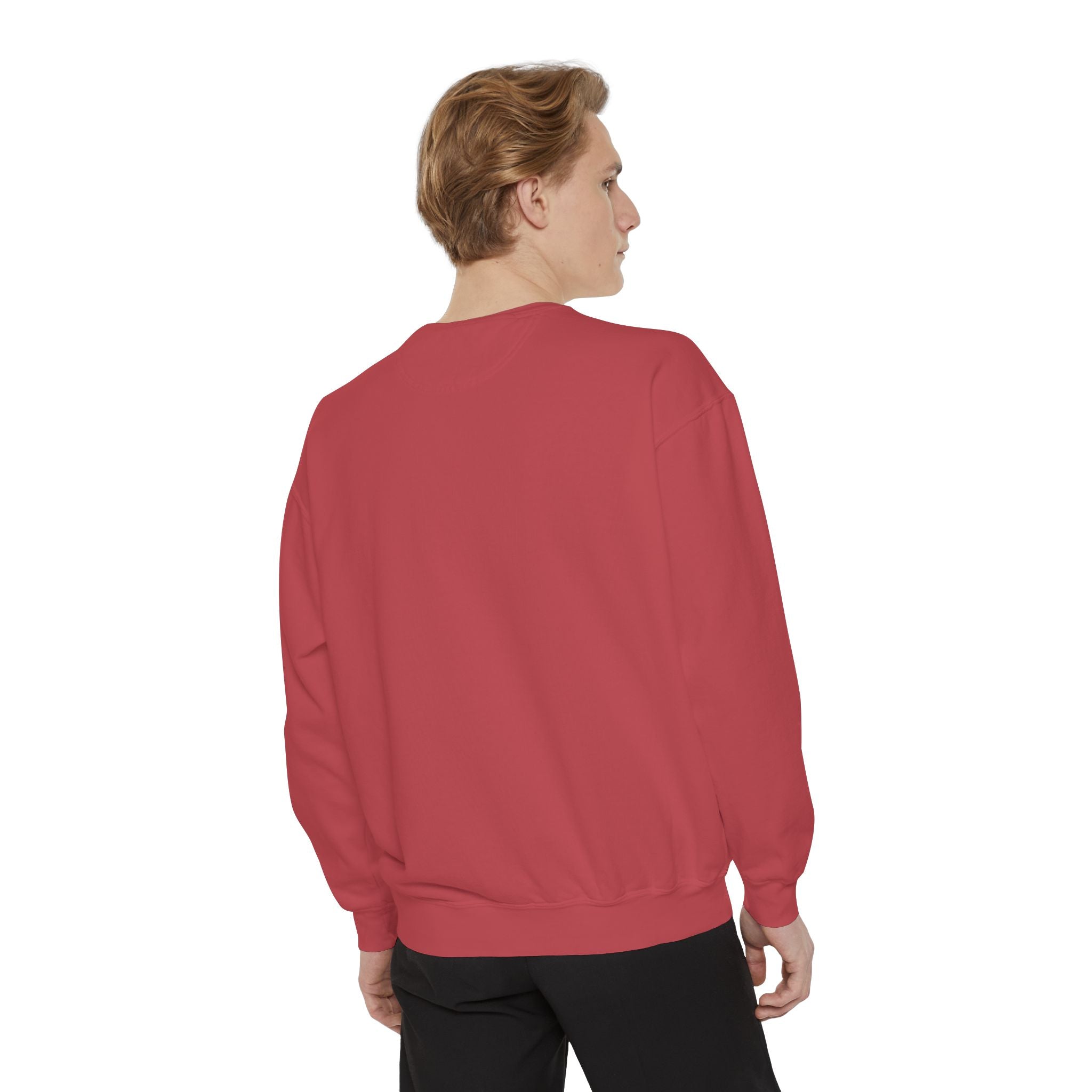 Stylish Unisex Garment-Dyed Sweatshirt - Cozy Casual Wear, Trezó Design, Perfect for Fall Fashion, Unique Gift Idea, Everyday Comfort