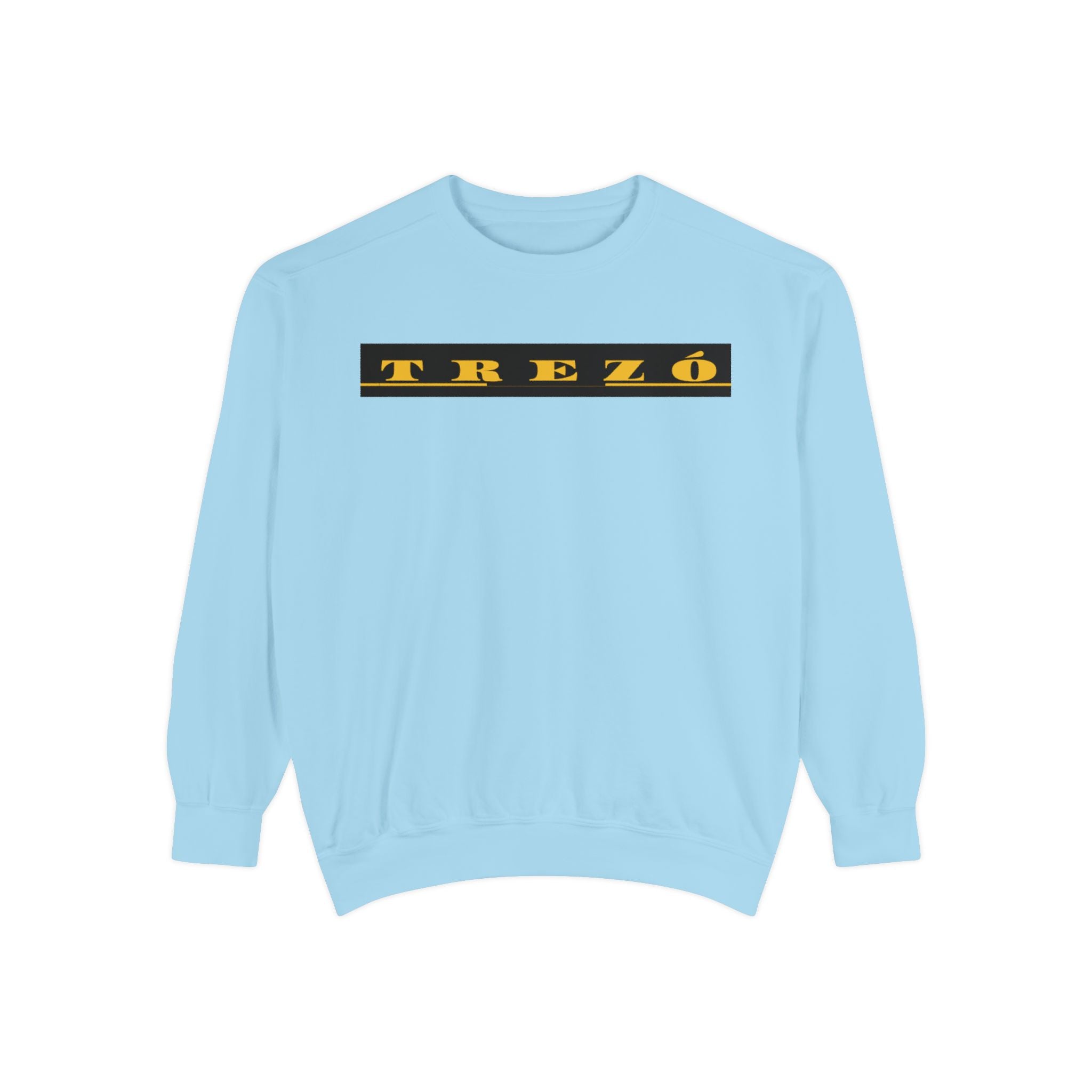 Stylish Unisex Garment-Dyed Sweatshirt - Cozy Casual Wear, Trezó Design, Perfect for Fall Fashion, Unique Gift Idea, Everyday Comfort