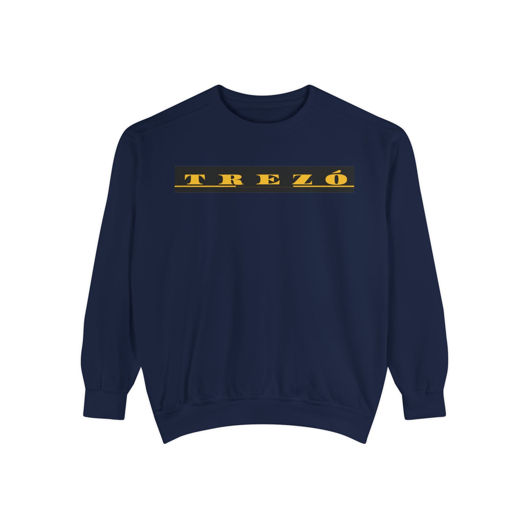 Stylish Unisex Garment-Dyed Sweatshirt - Cozy Casual Wear, Trezó Design, Perfect for Fall Fashion, Unique Gift Idea, Everyday Comfort
