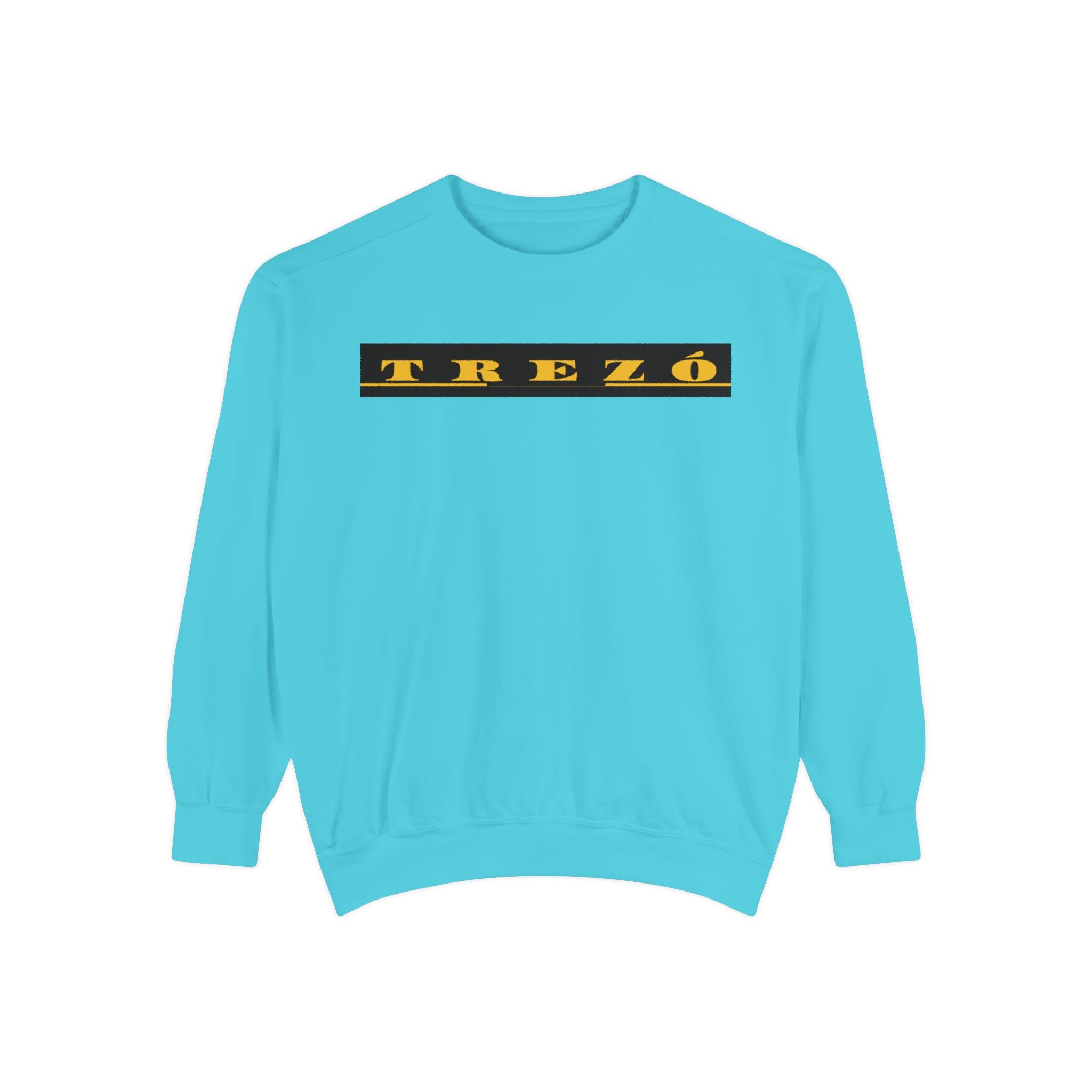 Stylish Unisex Garment-Dyed Sweatshirt - Cozy Casual Wear, Trezó Design, Perfect for Fall Fashion, Unique Gift Idea, Everyday Comfort
