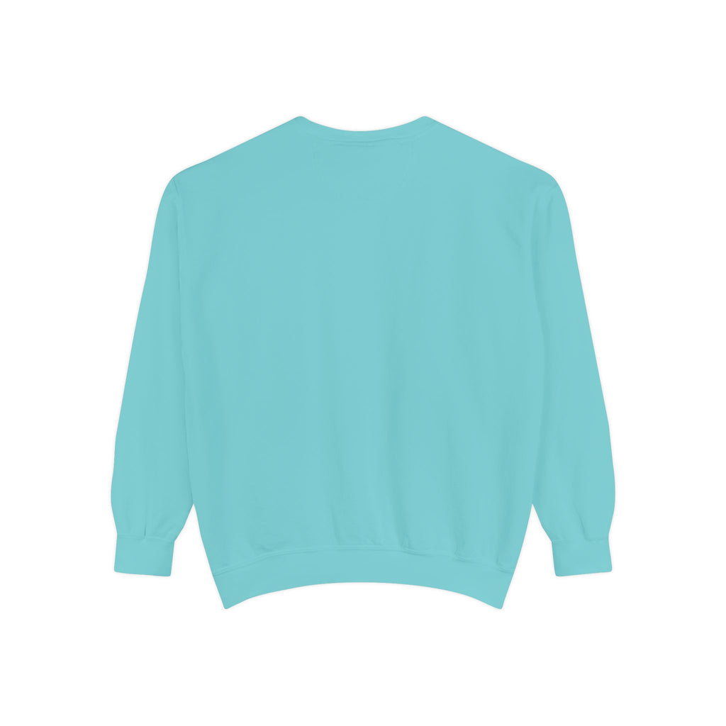 Stylish Unisex Garment-Dyed Sweatshirt - Cozy Casual Wear, Trezó Design, Perfect for Fall Fashion, Unique Gift Idea, Everyday Comfort