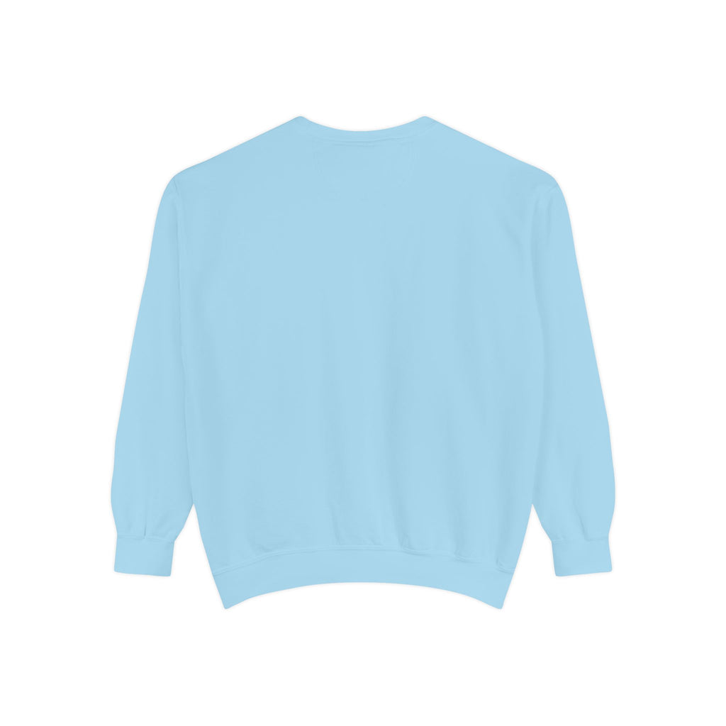 Stylish Unisex Garment-Dyed Sweatshirt - Cozy Casual Wear, Trezó Design, Perfect for Fall Fashion, Unique Gift Idea, Everyday Comfort