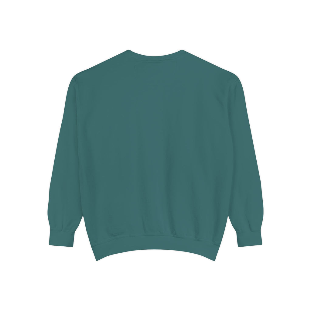 Stylish Unisex Garment-Dyed Sweatshirt - Cozy Casual Wear, Trezó Design, Perfect for Fall Fashion, Unique Gift Idea, Everyday Comfort