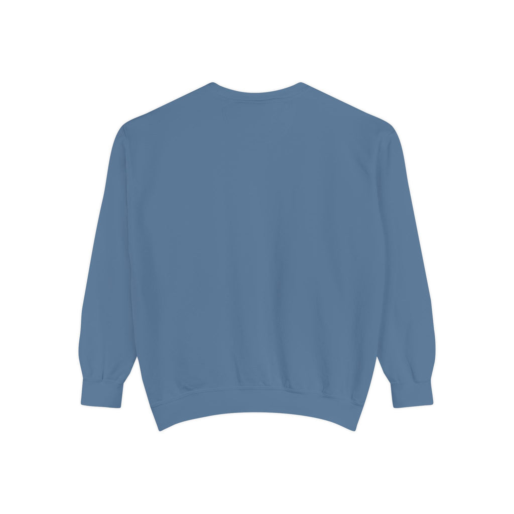 Stylish Unisex Garment-Dyed Sweatshirt - Cozy Casual Wear, Trezó Design, Perfect for Fall Fashion, Unique Gift Idea, Everyday Comfort