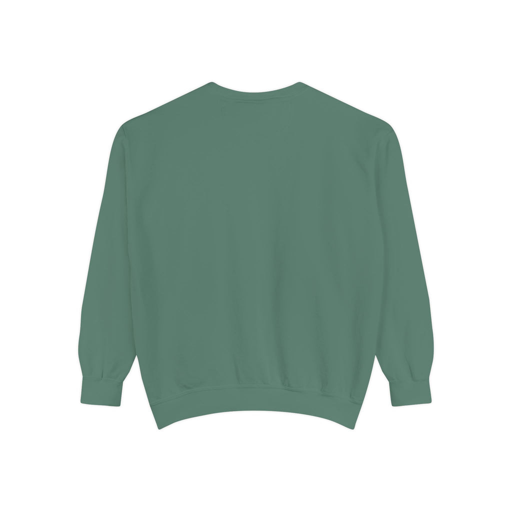 Stylish Unisex Garment-Dyed Sweatshirt - Cozy Casual Wear, Trezó Design, Perfect for Fall Fashion, Unique Gift Idea, Everyday Comfort