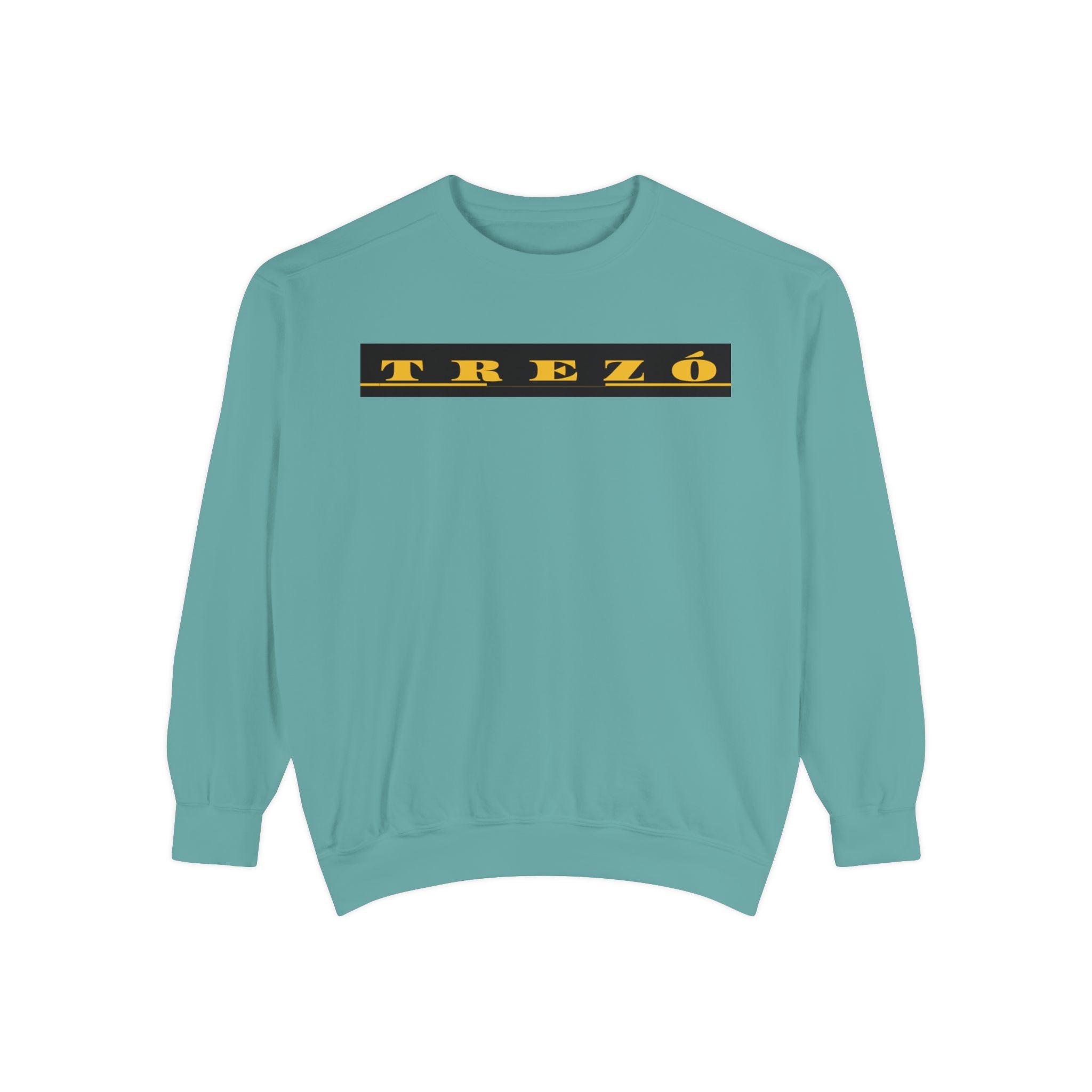 Stylish Unisex Garment-Dyed Sweatshirt - Cozy Casual Wear, Trezó Design, Perfect for Fall Fashion, Unique Gift Idea, Everyday Comfort