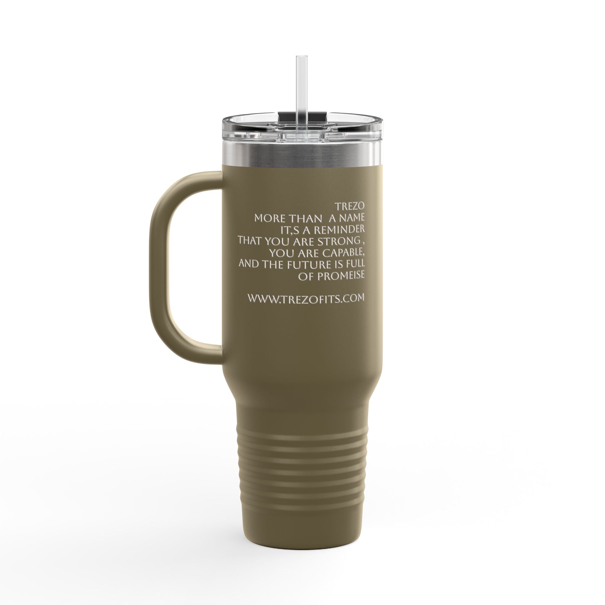 Copy of Bold Insulated Travel Mug, 40oz - Perfect for On-the-Go, Coffee Lovers, Outdoor Adventures, Personalized Gifts, Birthday Treats, or Holidays