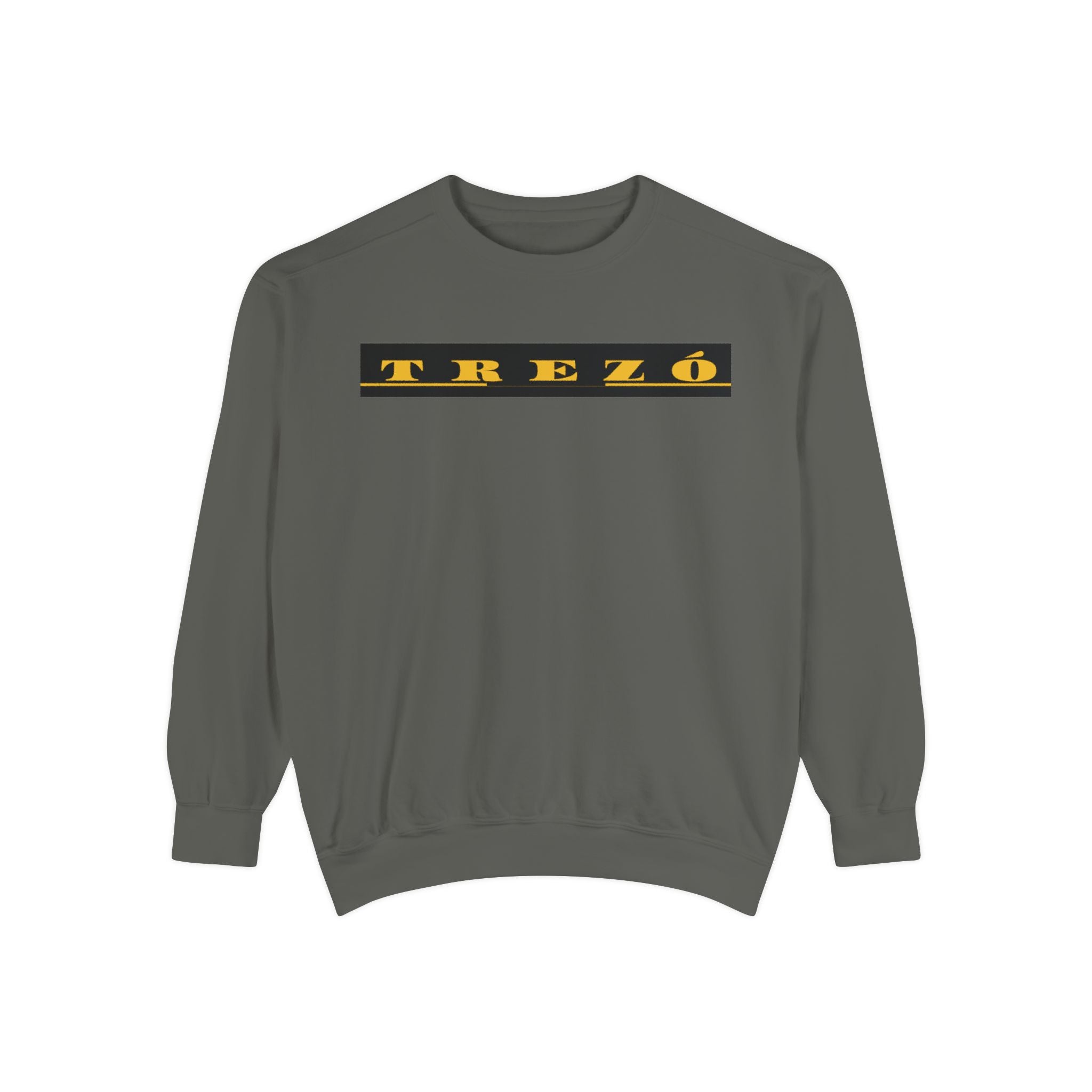 Stylish Unisex Garment-Dyed Sweatshirt - Cozy Casual Wear, Trezó Design, Perfect for Fall Fashion, Unique Gift Idea, Everyday Comfort