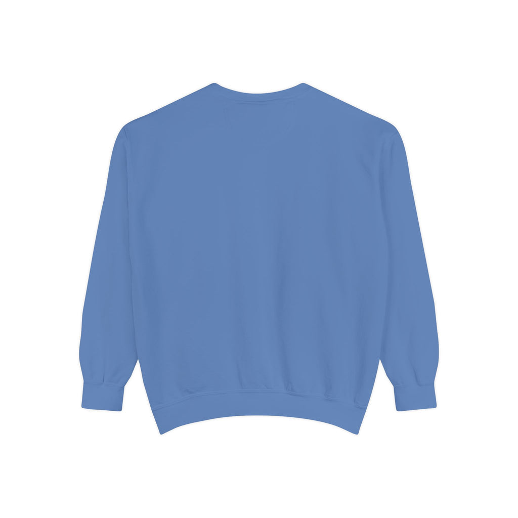 Stylish Unisex Garment-Dyed Sweatshirt - Cozy Casual Wear, Trezó Design, Perfect for Fall Fashion, Unique Gift Idea, Everyday Comfort