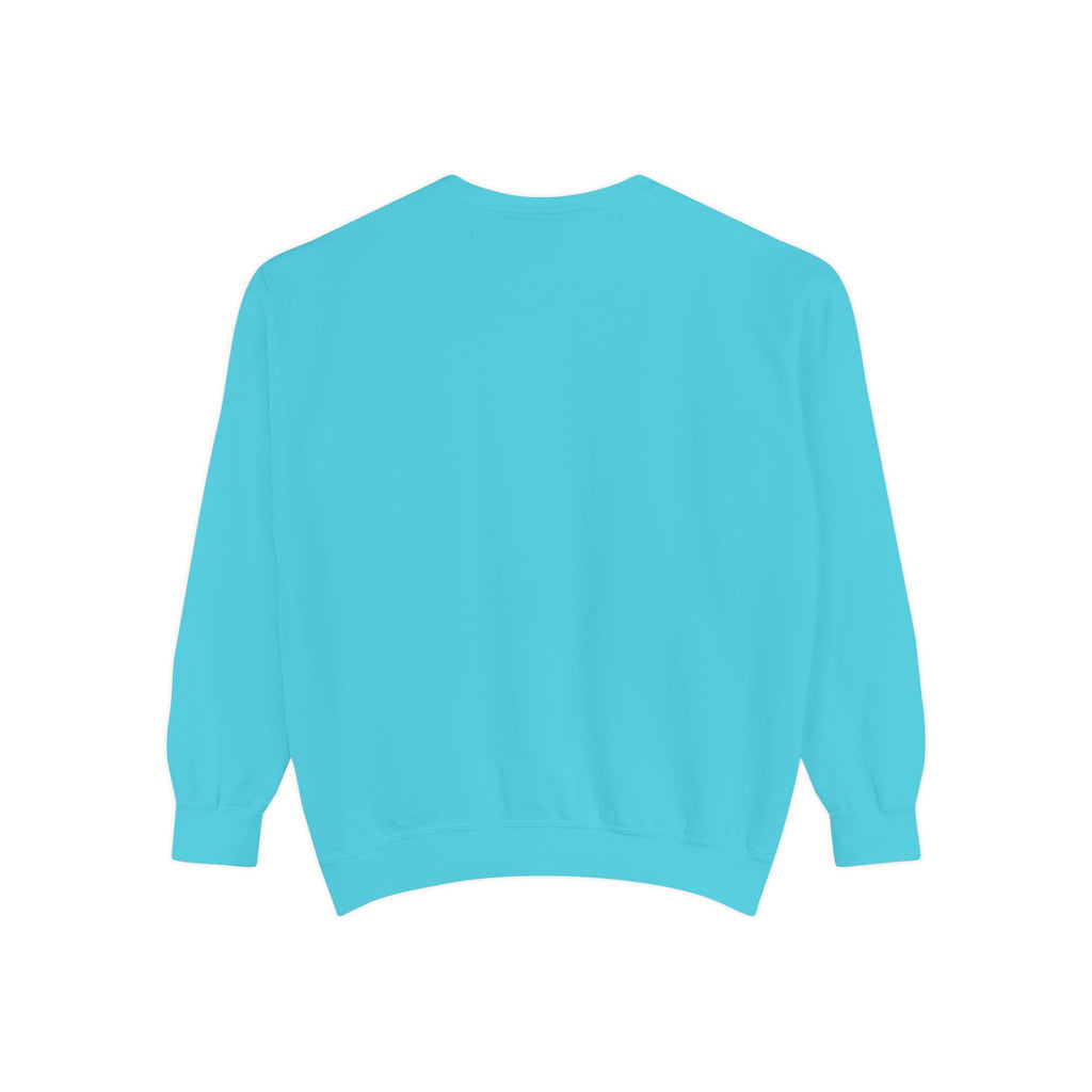 Stylish Unisex Garment-Dyed Sweatshirt - Cozy Casual Wear, Trezó Design, Perfect for Fall Fashion, Unique Gift Idea, Everyday Comfort