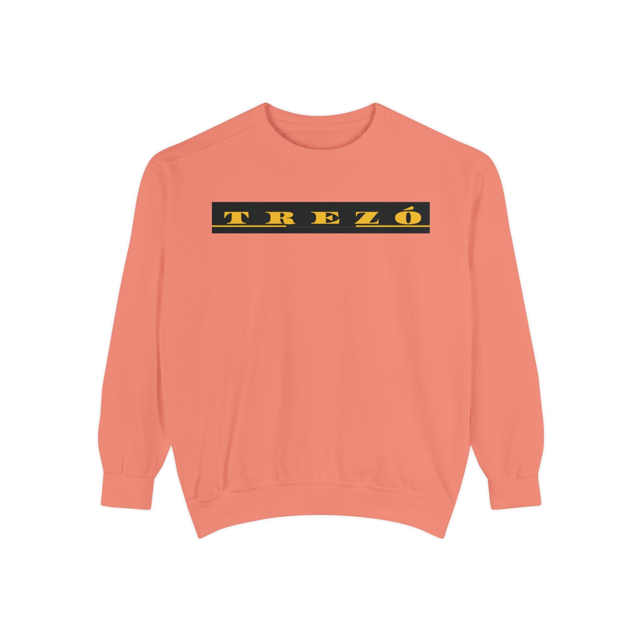 Stylish Unisex Garment-Dyed Sweatshirt - Cozy Casual Wear, Trezó Design, Perfect for Fall Fashion, Unique Gift Idea, Everyday Comfort