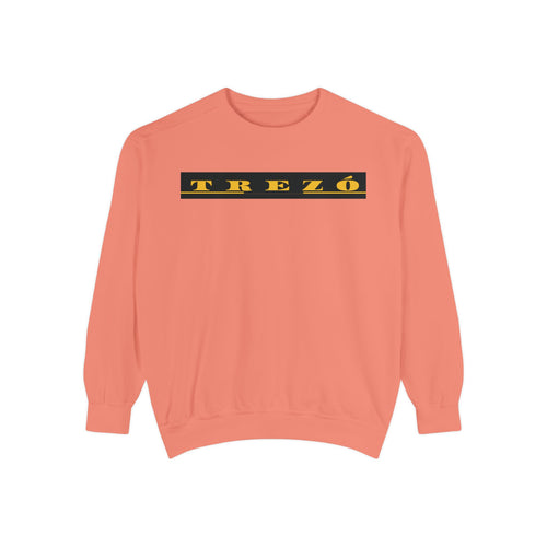 Stylish Unisex Garment-Dyed Sweatshirt - Cozy Casual Wear, Trezó Design, Perfect for Fall Fashion, Unique Gift Idea, Everyday Comfort
