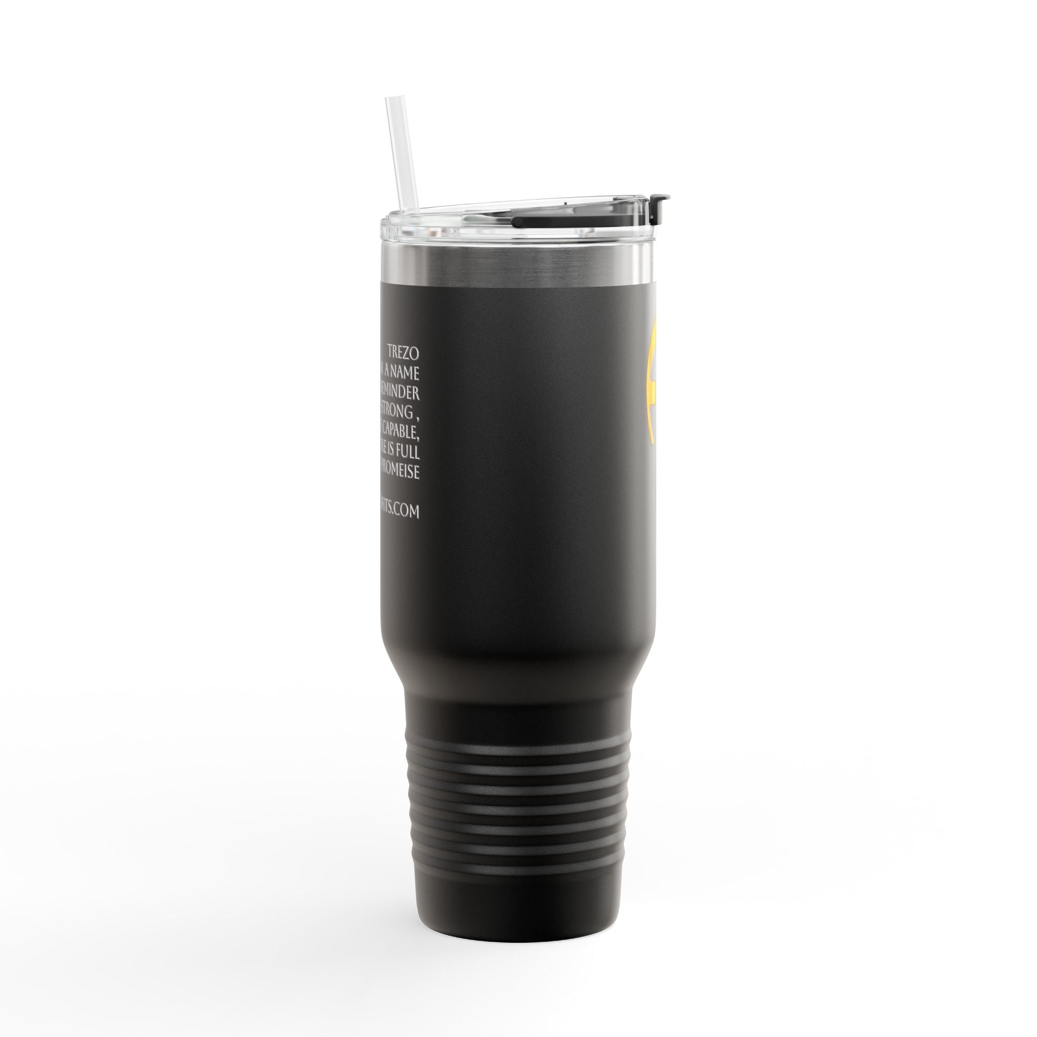 Bold Insulated Travel Mug, 40oz - Perfect for On-the-Go, Coffee Lovers, Outdoor Adventures, Personalized Gifts, Birthday Treats, or Holidays