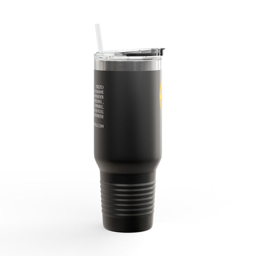 Bold Insulated Travel Mug, 40oz - Perfect for On-the-Go, Coffee Lovers, Outdoor Adventures, Personalized Gifts, Birthday Treats, or Holidays