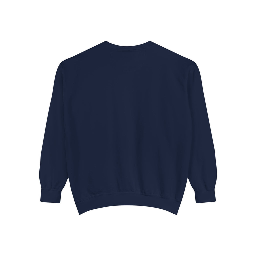 Stylish Unisex Garment-Dyed Sweatshirt - Cozy Casual Wear, Trezó Design, Perfect for Fall Fashion, Unique Gift Idea, Everyday Comfort