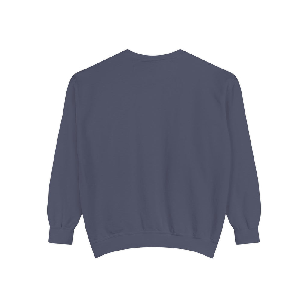 Stylish Unisex Garment-Dyed Sweatshirt - Cozy Casual Wear, Trezó Design, Perfect for Fall Fashion, Unique Gift Idea, Everyday Comfort