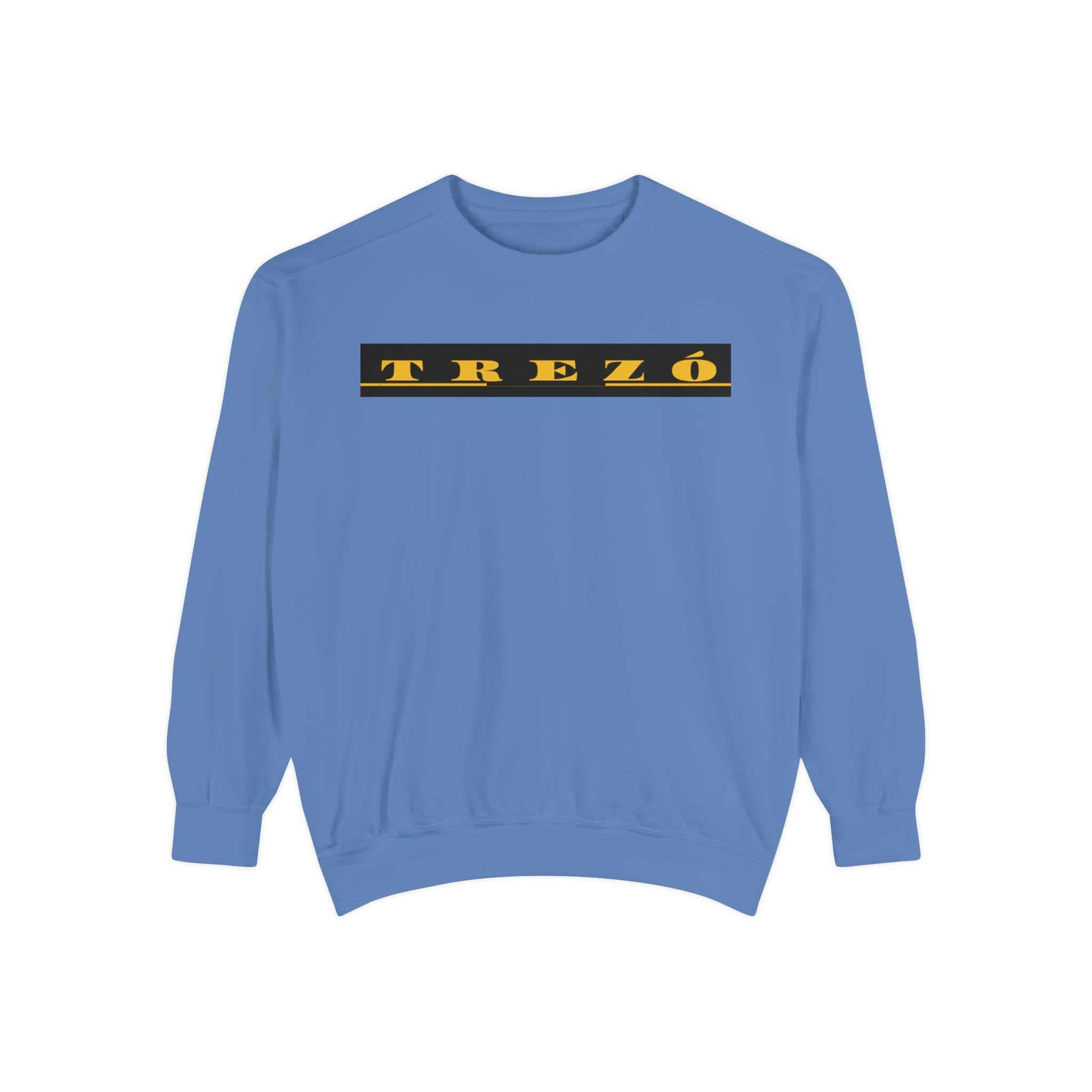 Stylish Unisex Garment-Dyed Sweatshirt - Cozy Casual Wear, Trezó Design, Perfect for Fall Fashion, Unique Gift Idea, Everyday Comfort