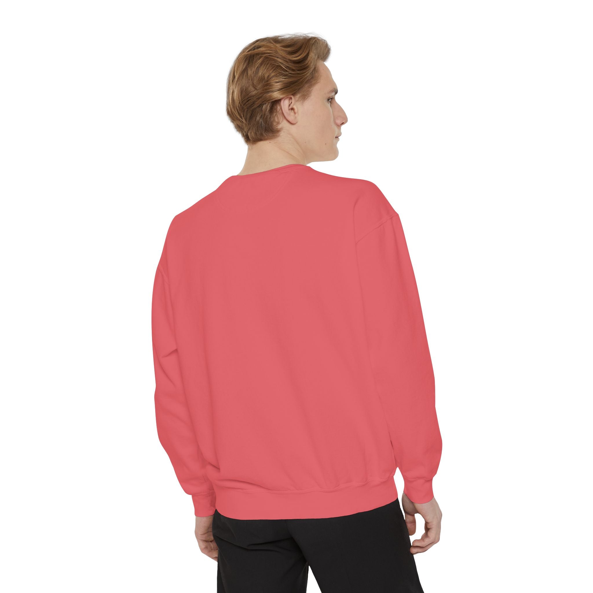 Stylish Unisex Garment-Dyed Sweatshirt - Cozy Casual Wear, Trezó Design, Perfect for Fall Fashion, Unique Gift Idea, Everyday Comfort