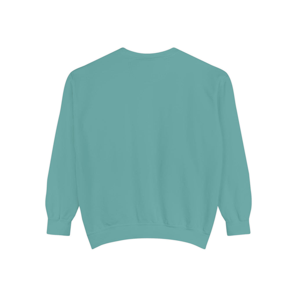 Stylish Unisex Garment-Dyed Sweatshirt - Cozy Casual Wear, Trezó Design, Perfect for Fall Fashion, Unique Gift Idea, Everyday Comfort