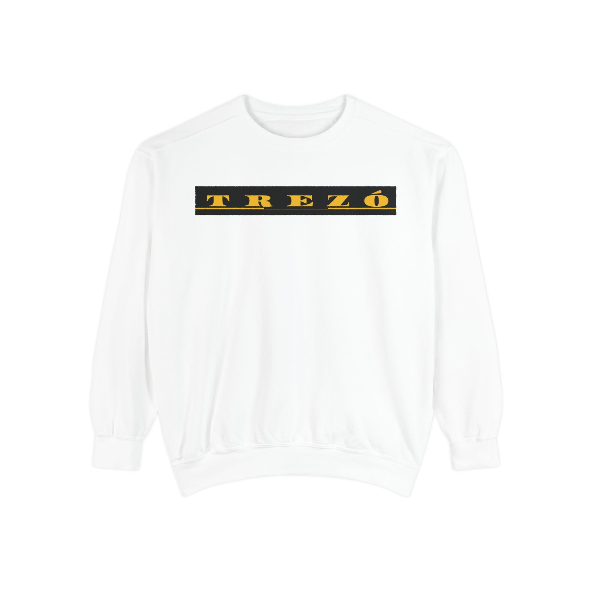 Stylish Unisex Garment-Dyed Sweatshirt - Cozy Casual Wear, Trezó Design, Perfect for Fall Fashion, Unique Gift Idea, Everyday Comfort