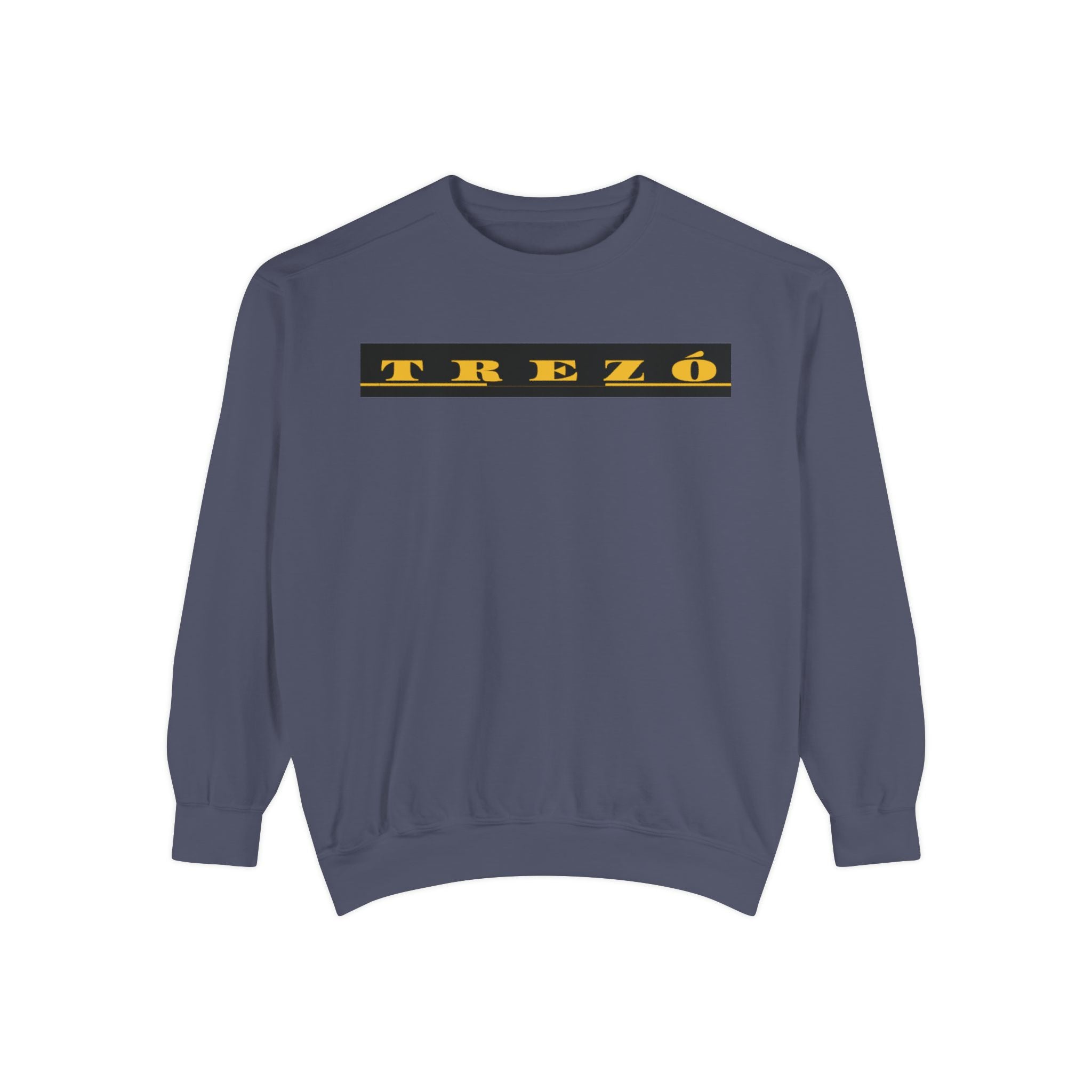 Stylish Unisex Garment-Dyed Sweatshirt - Cozy Casual Wear, Trezó Design, Perfect for Fall Fashion, Unique Gift Idea, Everyday Comfort