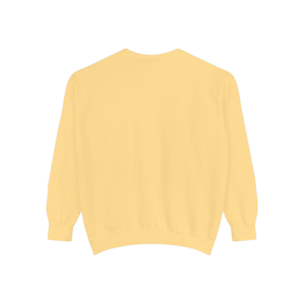 Stylish Unisex Garment-Dyed Sweatshirt - Cozy Casual Wear, Trezó Design, Perfect for Fall Fashion, Unique Gift Idea, Everyday Comfort