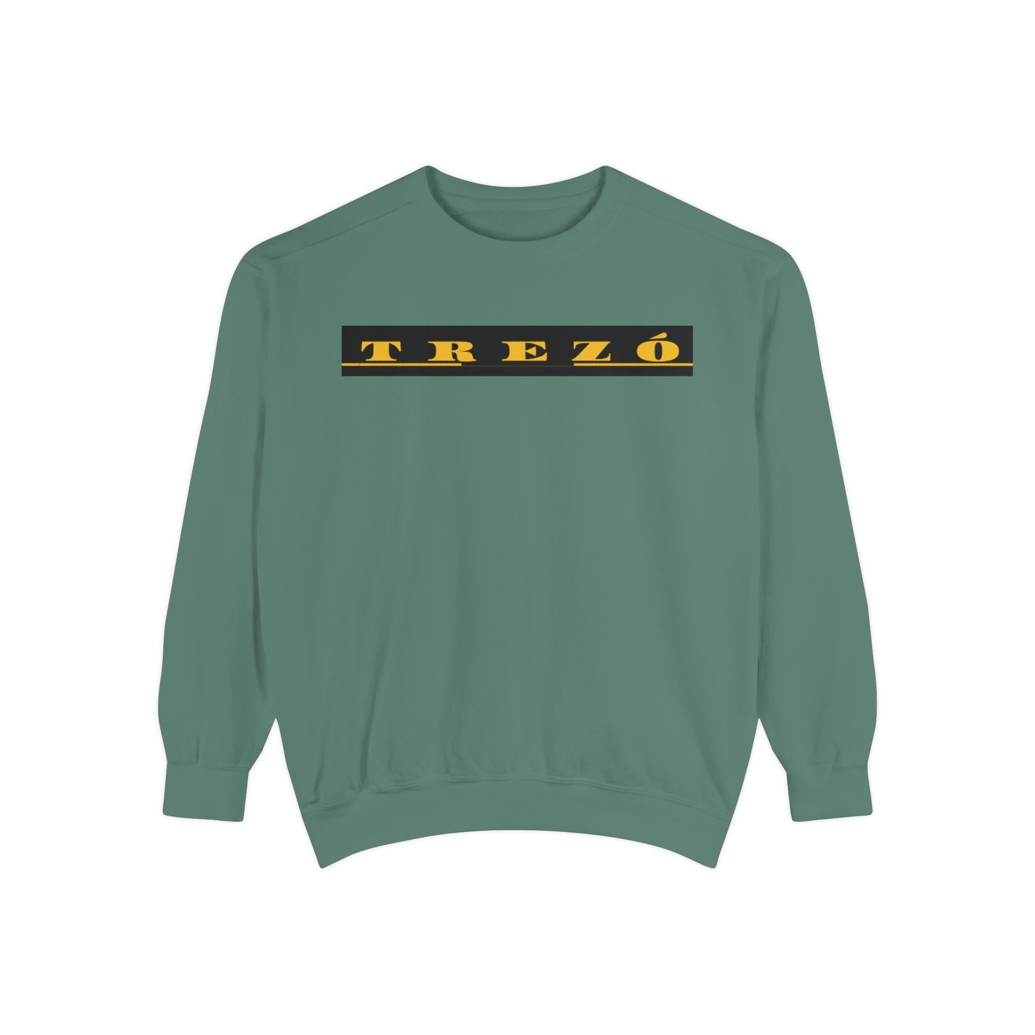 Stylish Unisex Garment-Dyed Sweatshirt - Cozy Casual Wear, Trezó Design, Perfect for Fall Fashion, Unique Gift Idea, Everyday Comfort