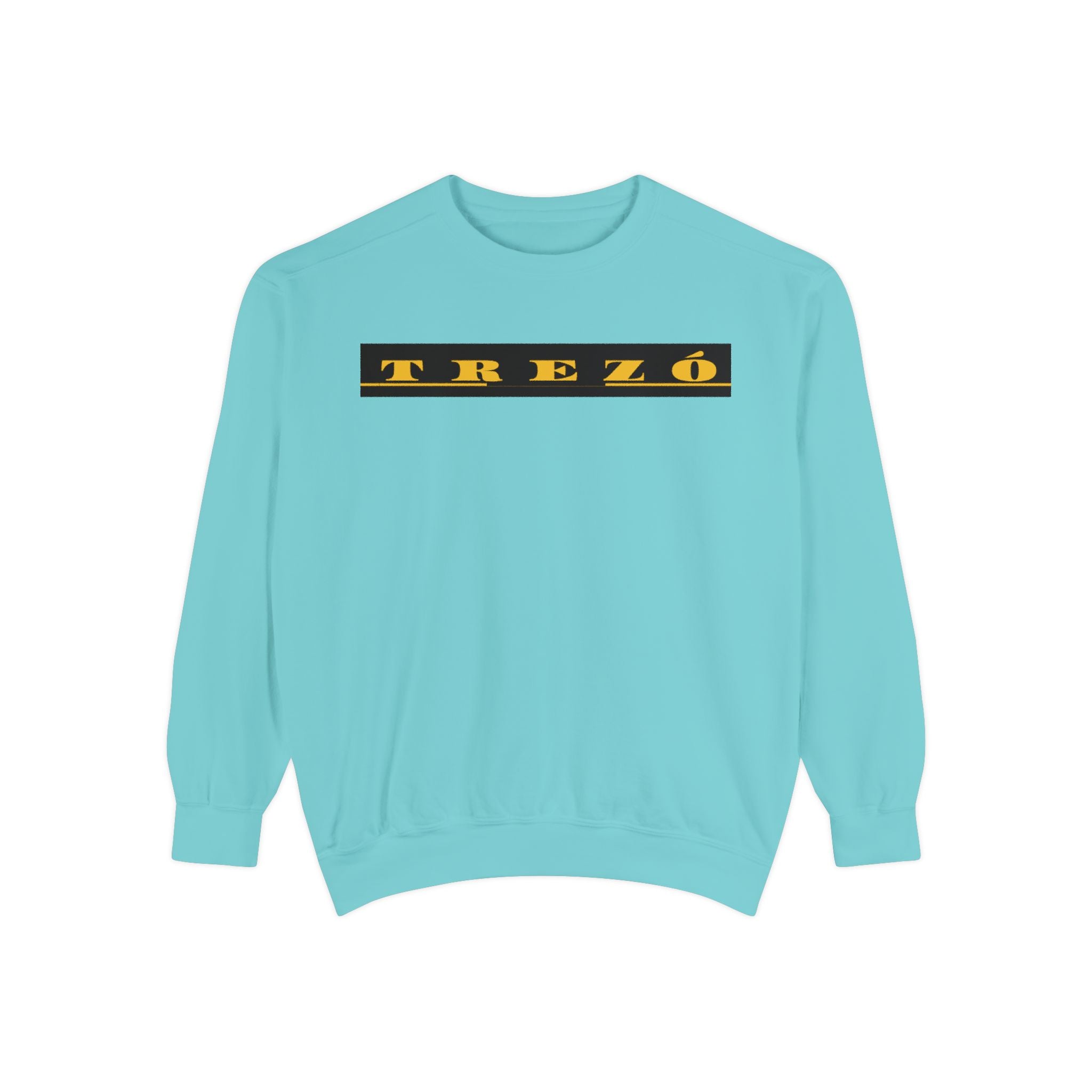 Stylish Unisex Garment-Dyed Sweatshirt - Cozy Casual Wear, Trezó Design, Perfect for Fall Fashion, Unique Gift Idea, Everyday Comfort